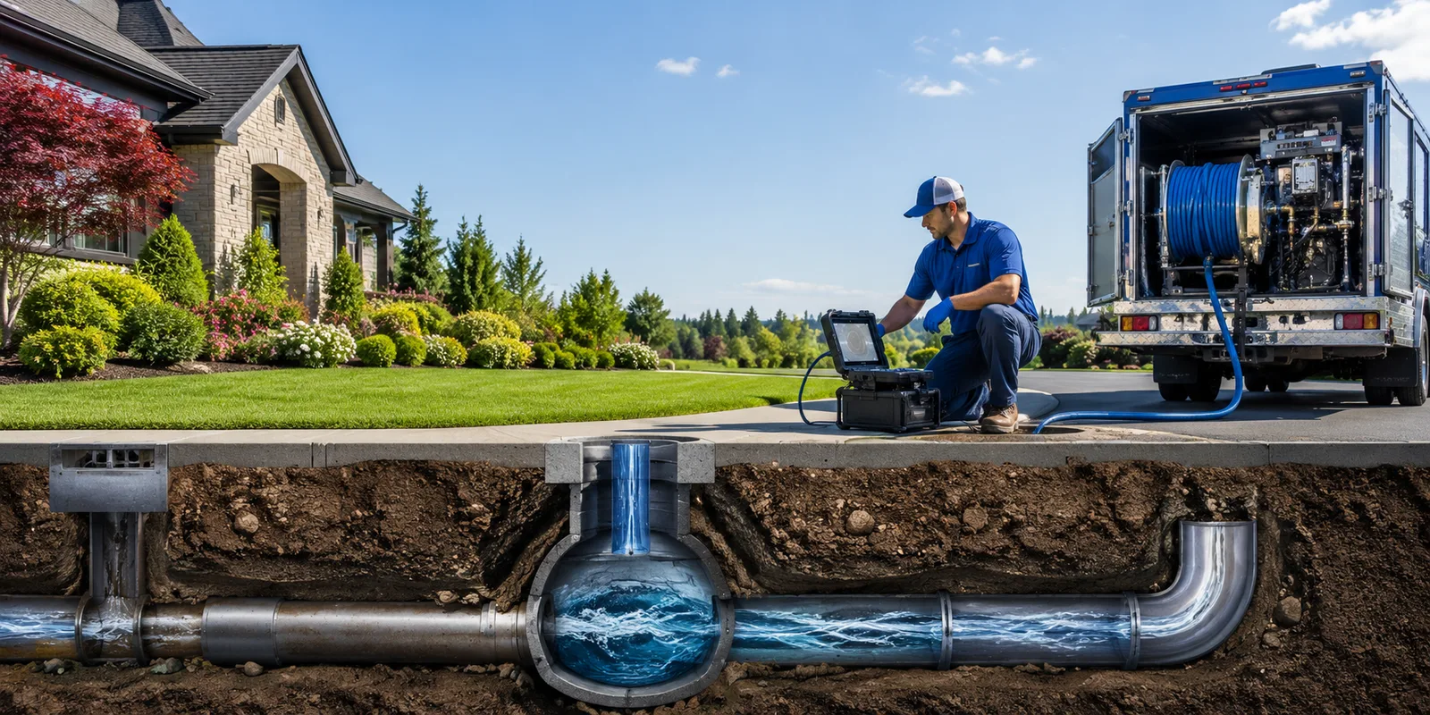 Drainage restoration information for Borden, IN